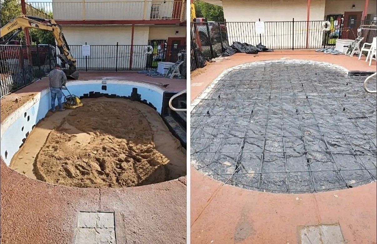 Pool demolition and fill